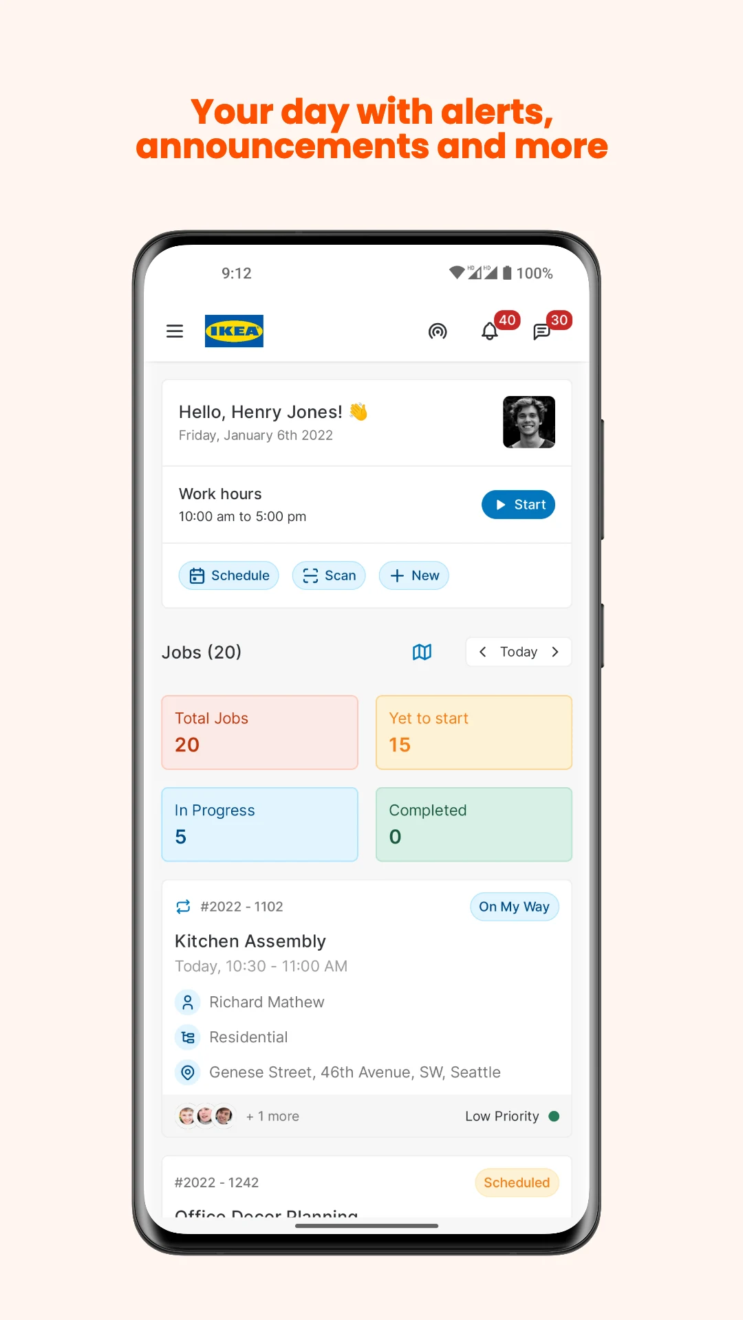 Zuper - Field Service App screenshot